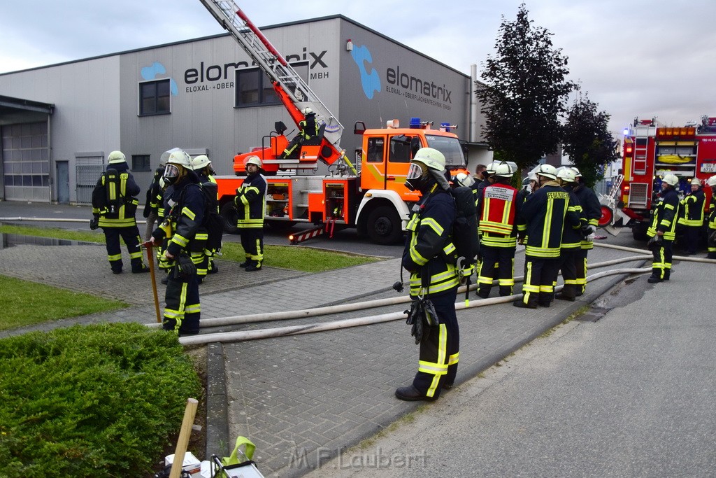 Grossbrand Halle Troisdorf Kriegsdorf Junkersring P180.JPG - Miklos Laubert